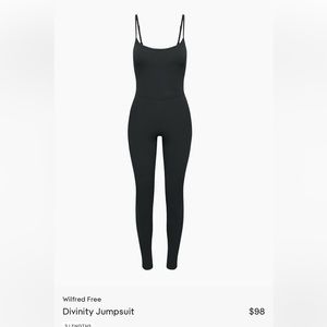 Black Aritzia jumpsuit